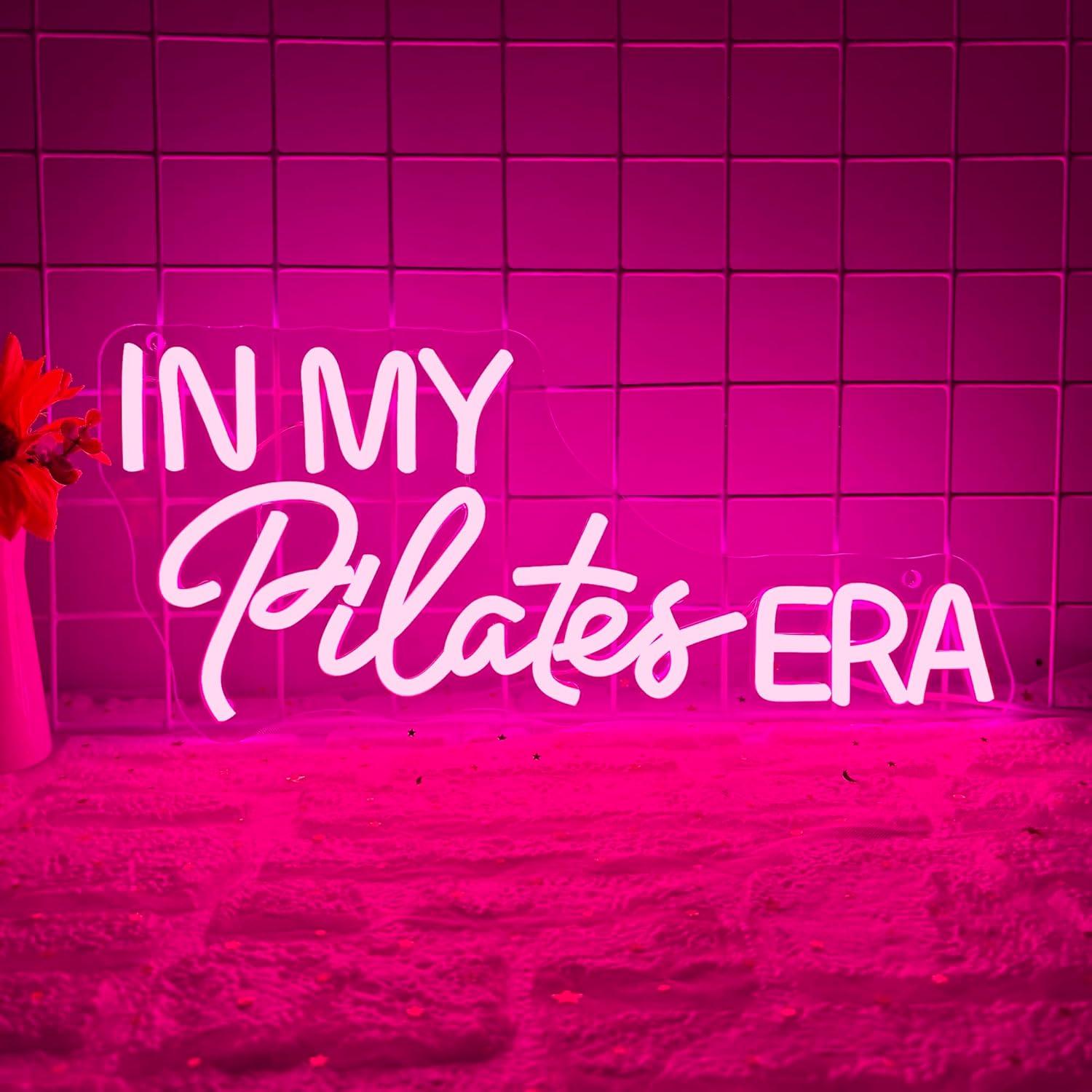 Yoga Fitness Rooms - Insegna Luminosa LED Dimmerabile 'In My