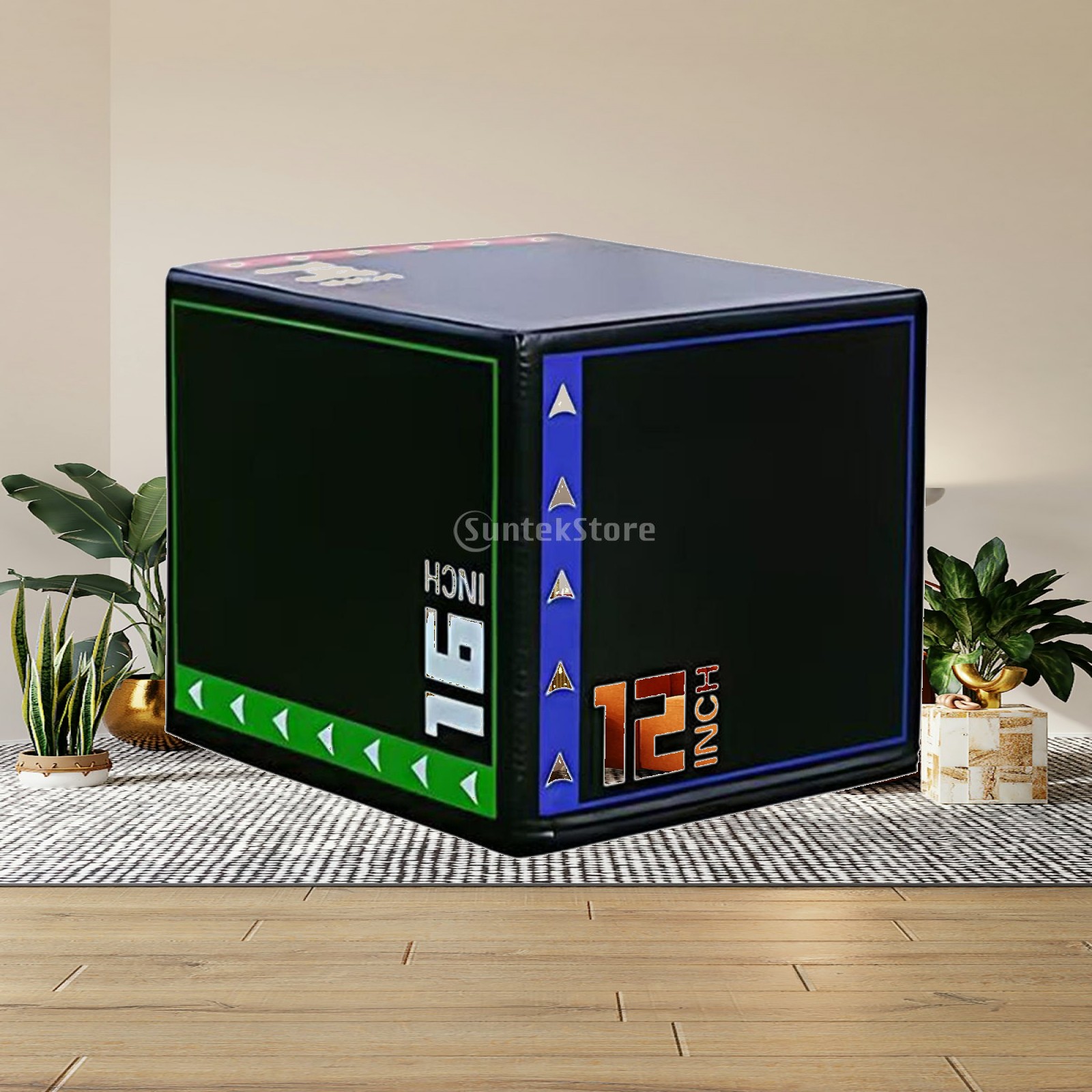 Plyo Jump Box - Box Pliometrico in Schiuma Antiscivolo, Attrezzatura