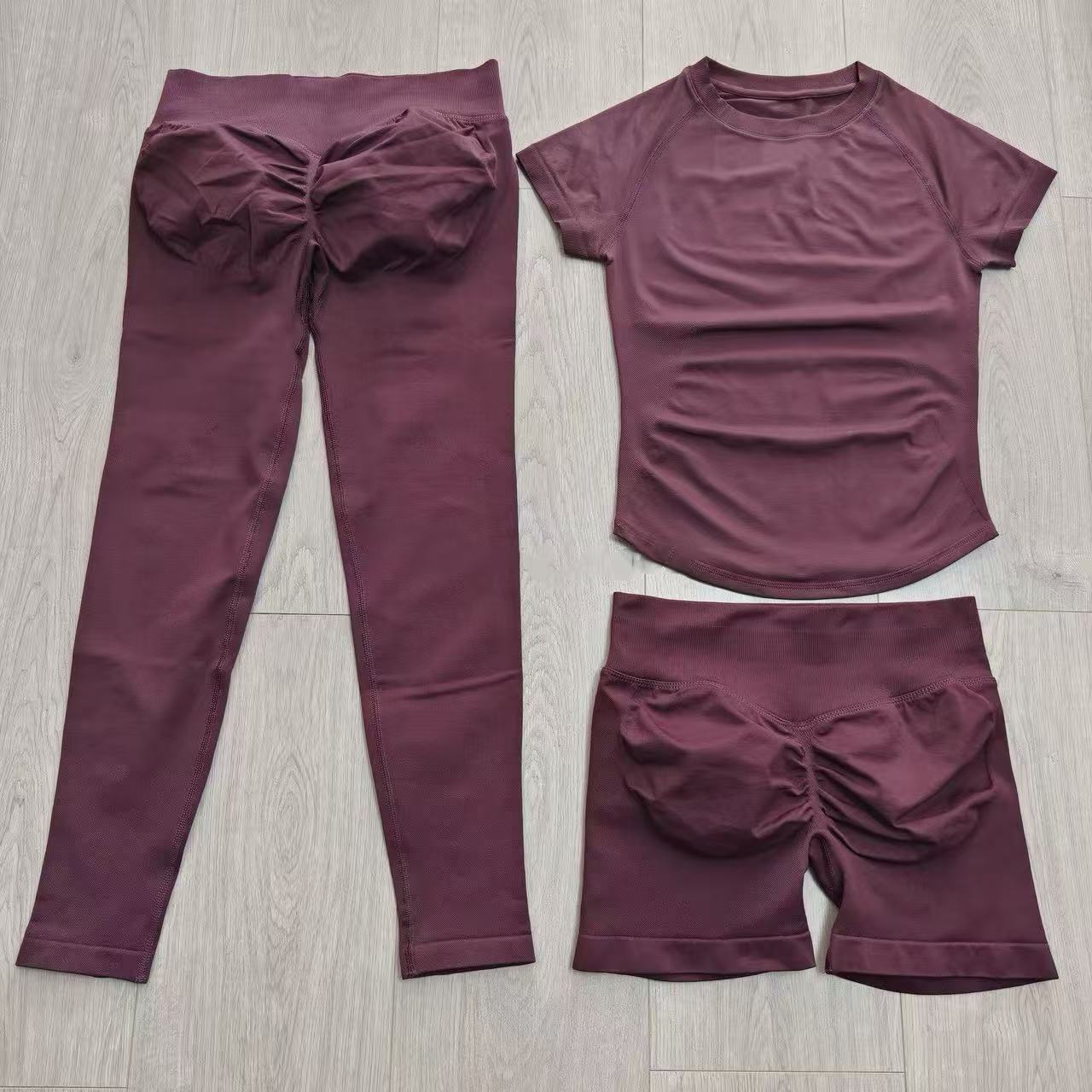 Yoga Fitness Top - Set Sportivo da 2 Pezzi: Top