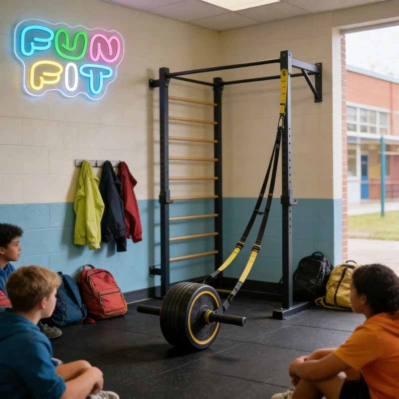 Insegna al Neon LED Fun Fit a  - Yoga Fitness Rooms recensione e prezzo