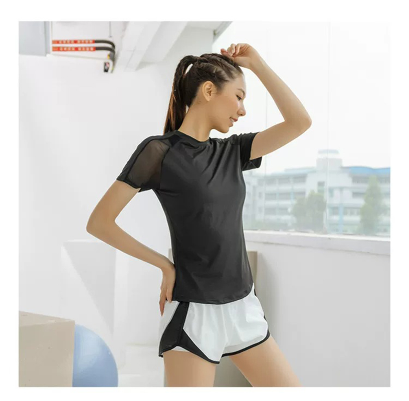 T-shirt sportiva estiva da don - Yoga Fitness Top recensione e prezzo