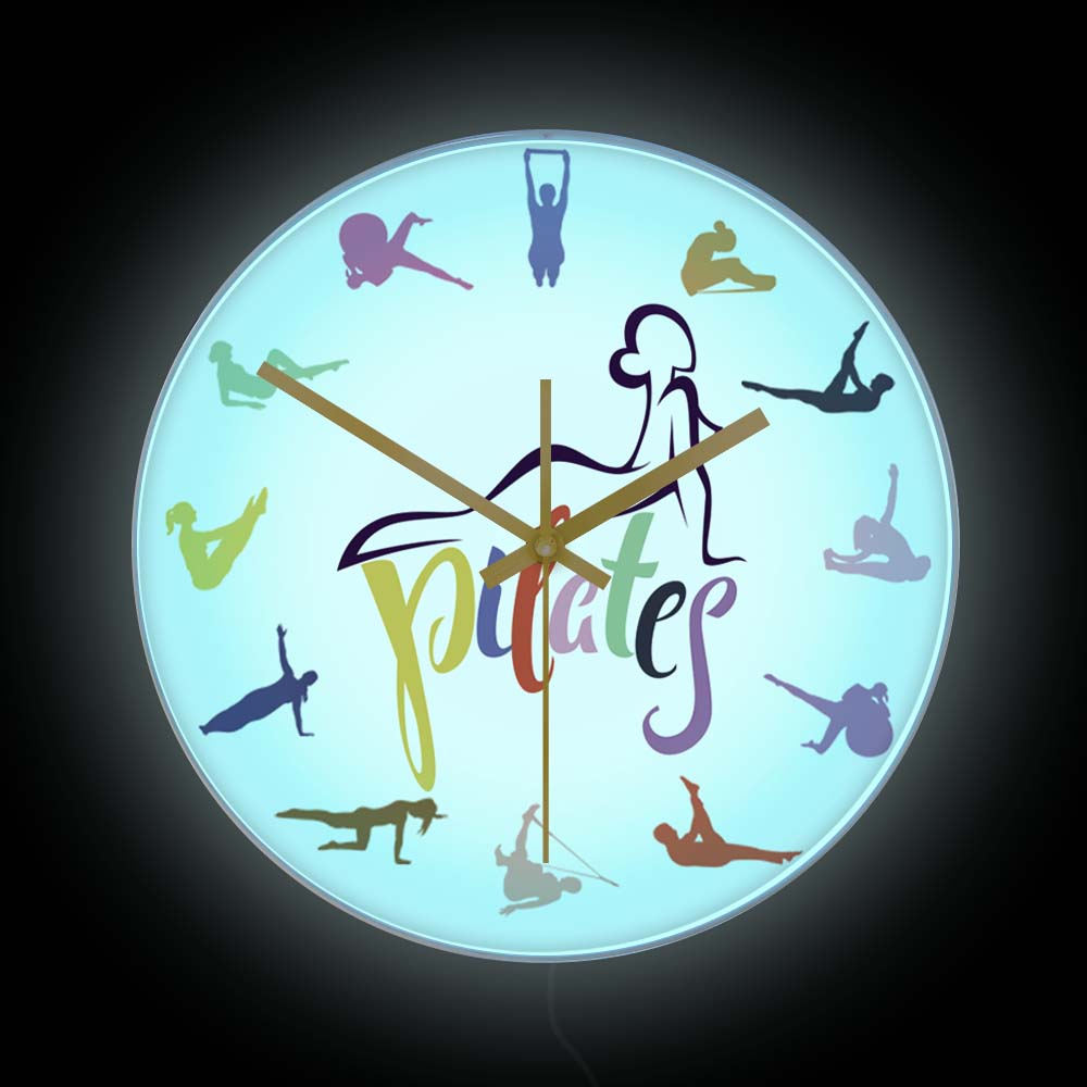Orologio da Parete con Stampa  - Yoga Fitness Rooms recensione e prezzo