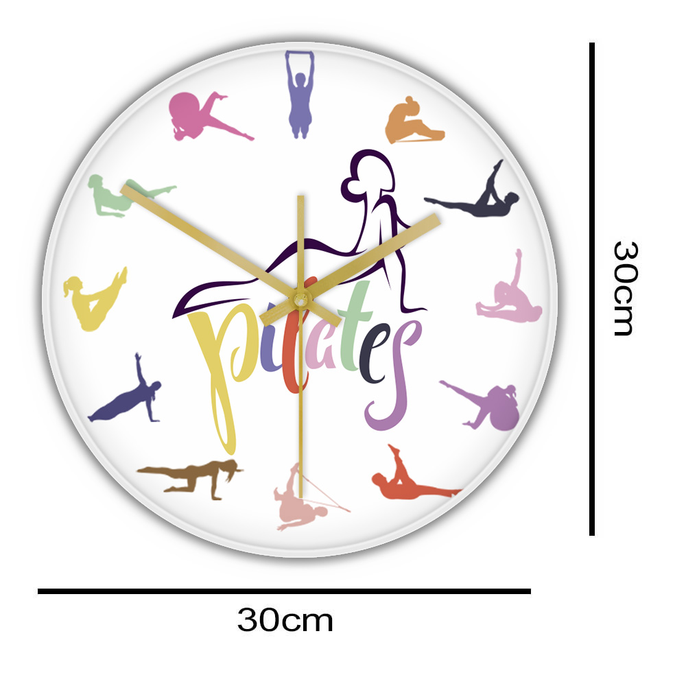 Orologio da Parete con Stampa  - Yoga Fitness Rooms recensione e prezzo