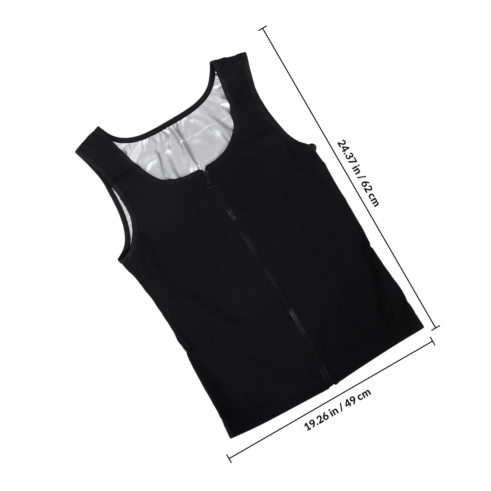 Gilet da Uomo con Zip, Compres - Yoga Fitness Top recensione e prezzo