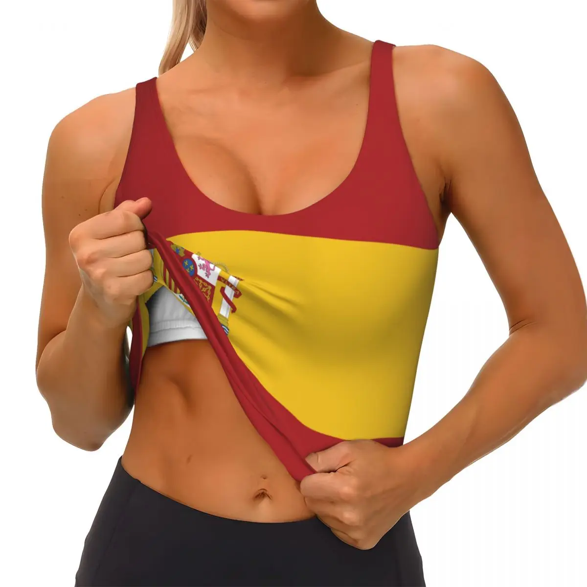Top basic con bandiera della S - Yoga Fitness Women recensione e prezzo